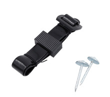 Uppbindningsband PVC Svart 45 x 2,4 cm